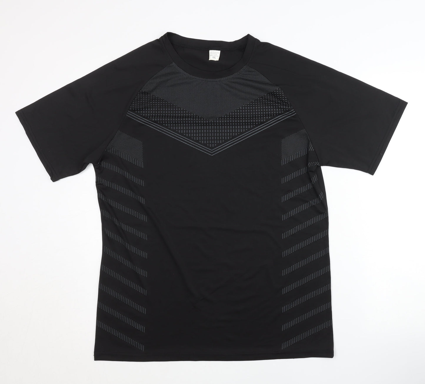 Men's Black 2XL Basic T-Shirt
