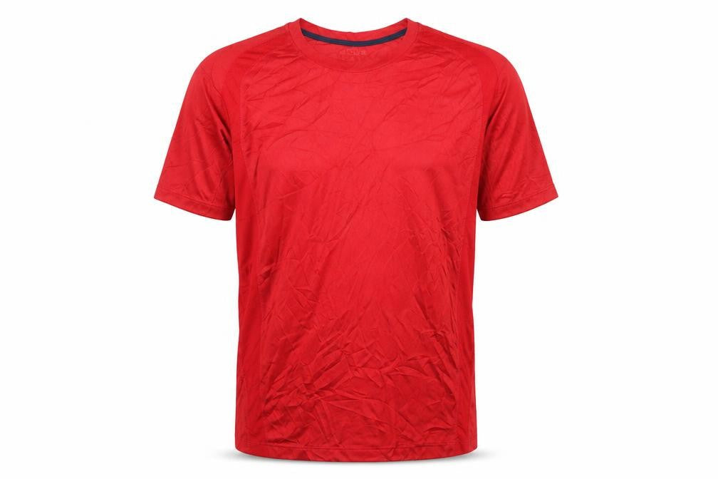 Men's Red Active T-Shirt XL Short Sleeve Crew Neck