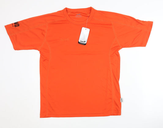 JAKO Orange T-Shirt Unisex S Gym Sportswear