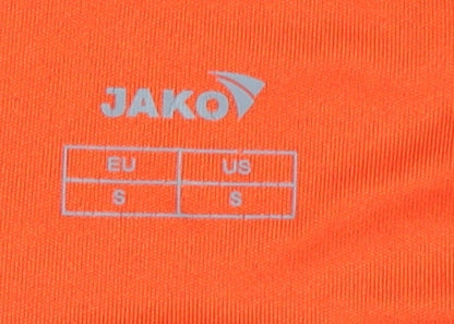 JAKO Orange T-Shirt Unisex S Gym Sportswear