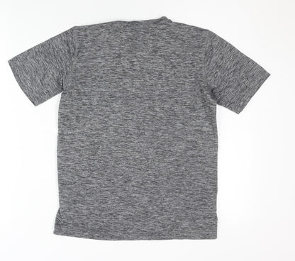 Pocopiano Boys Grey Jersey T-Shirt, 12-13 Years, Sporty Fit