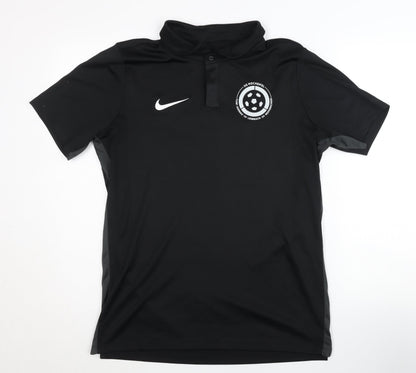 Nike Men's Black Polo Shirt L Gym & Training