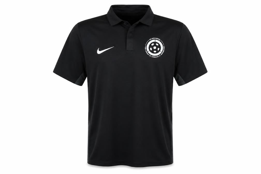 Mens UK Size L Nike Black Football Gym & Training Polo