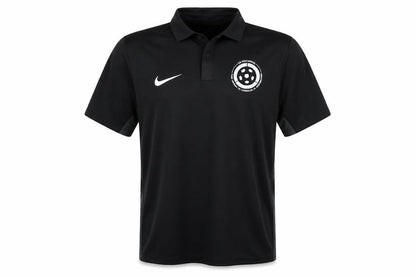 Mens UK Size L Nike Black Football Gym & Training Polo