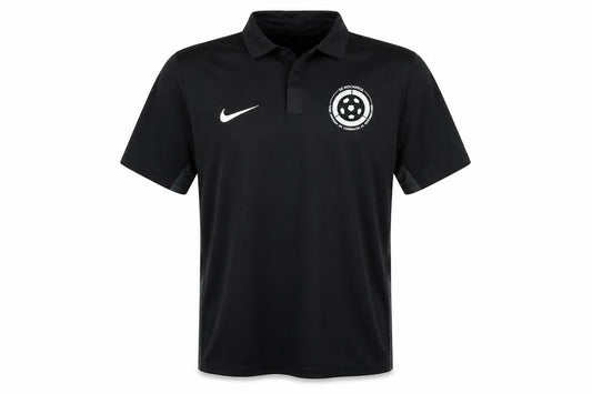 Mens UK Size L Nike Black Football Gym & Training Polo