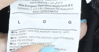 Nike Men's Black Polo Shirt L Gym & Training