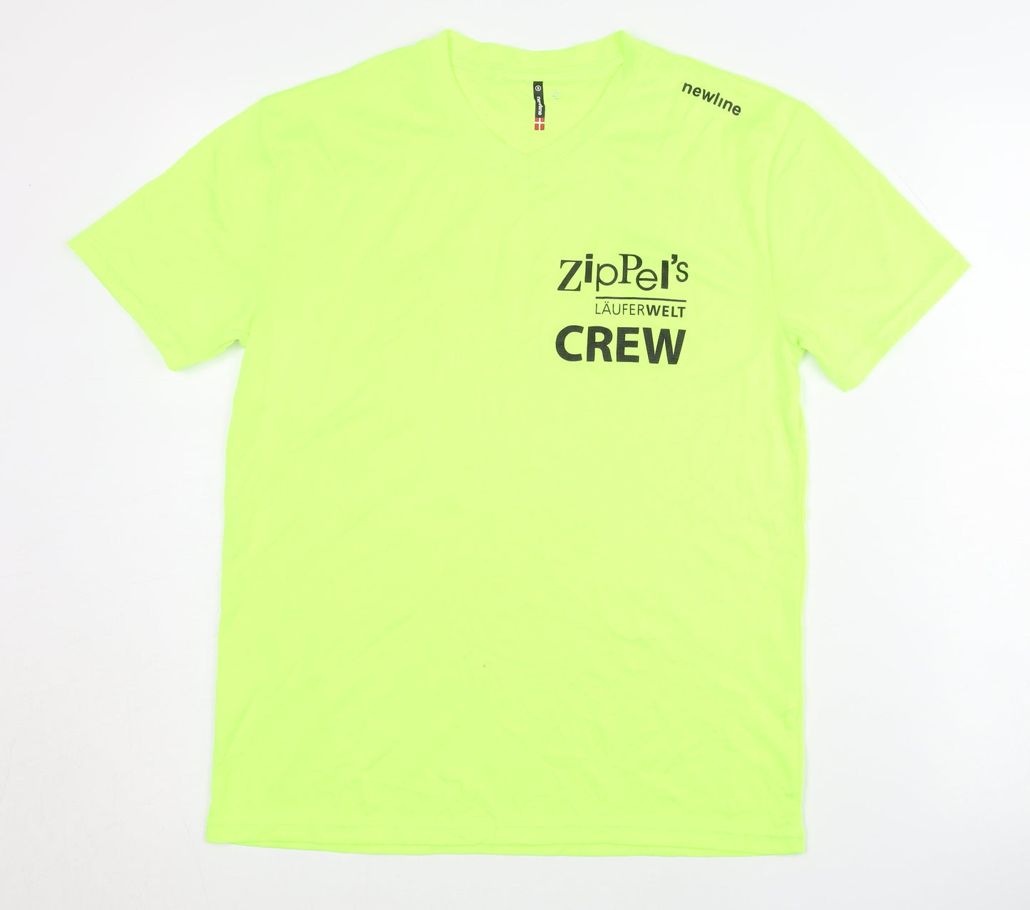 Newline Men's Green Running T-Shirt, Size S