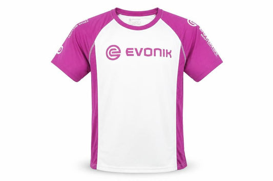 Front view of Evonik unisex multicoloured s t-shirt gym & training