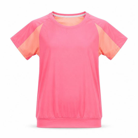 H&M Girls Pink Activewear T-Shirt, Size 13-14 Years