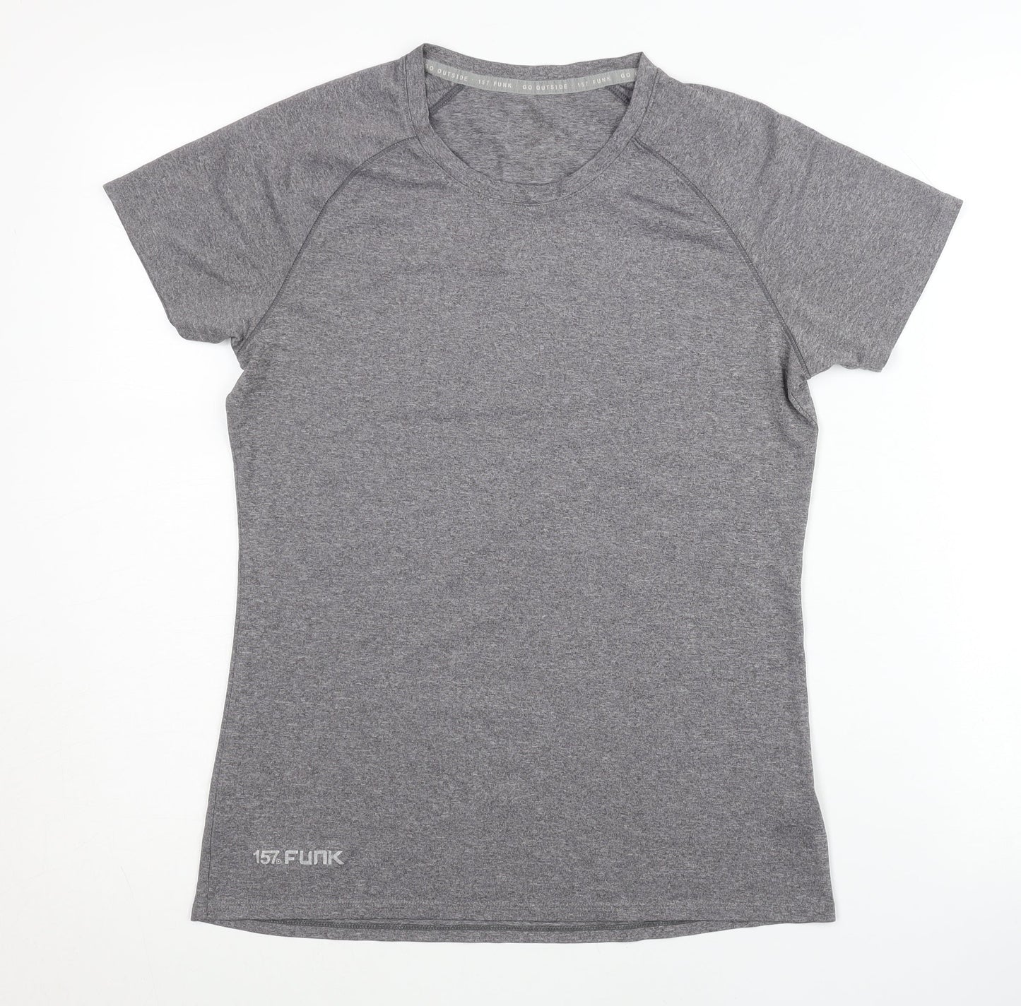 157 Funk Grey Women's Regular Fit Gym T-Shirt