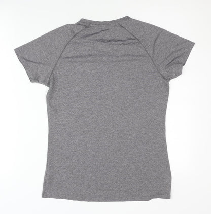 157 Funk Grey Women's Regular Fit Gym T-Shirt