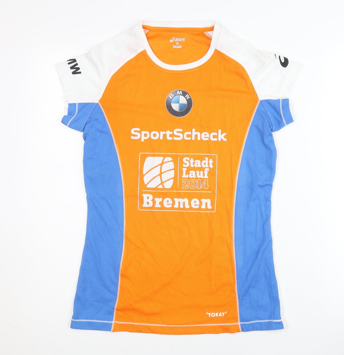 Asics Women's Orange T-Shirt S - Activewear