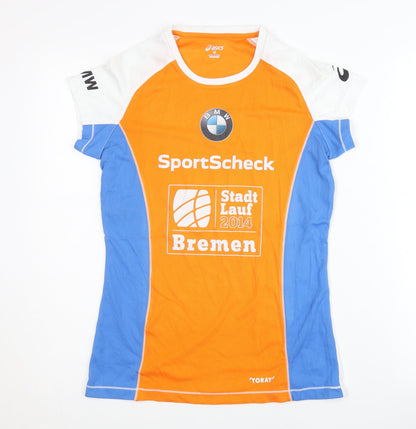 Asics Women's Orange T-Shirt S - Activewear