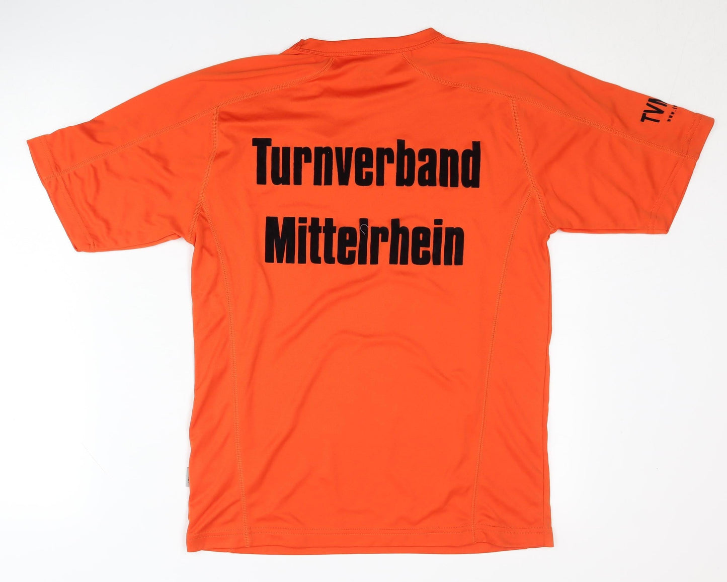 Jako Men's Orange T-Shirt, S, Crew Neck, Activewear