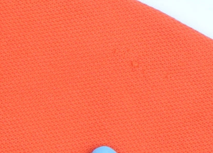 US Basic Women's Orange T-Shirt, Size S, Crew Neck