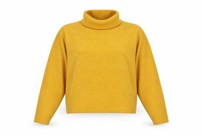 Womens UK Size L New Look Yellow Pullover Jumper