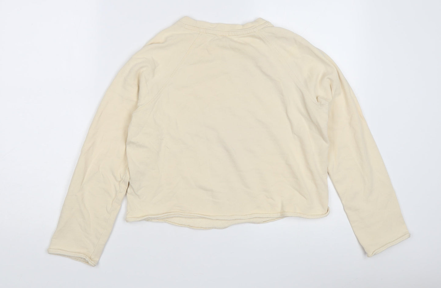 Womens UK Size 8 Marks and Spencer Beige Pullover Jumper