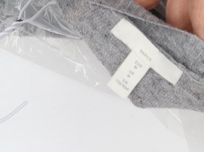 Basics Women's Grey Crew Neck Pullover Jumper M