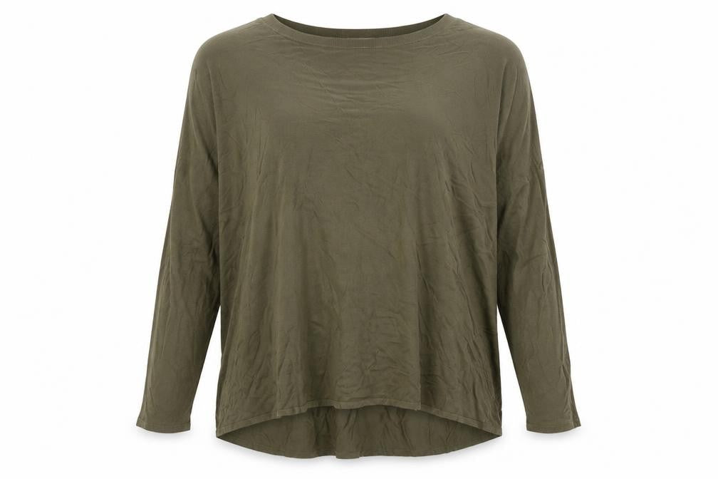 Womens UK Size 14 H&M Green Pullover Jumper