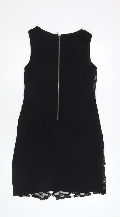 Sophiline Paris Women's Black Sleeveless Sheath Dress S