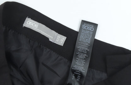ASOS Women's Black Skirt, Size 6, Straight Pencil