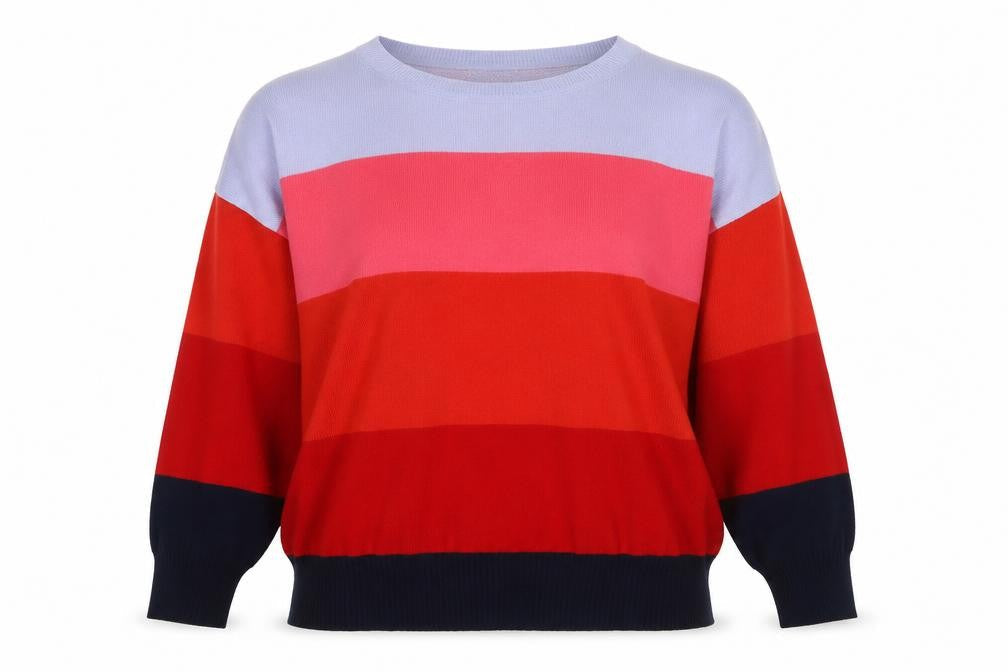 Womens UK Size 16 Bonmarché Multicoloured Pullover Jumper