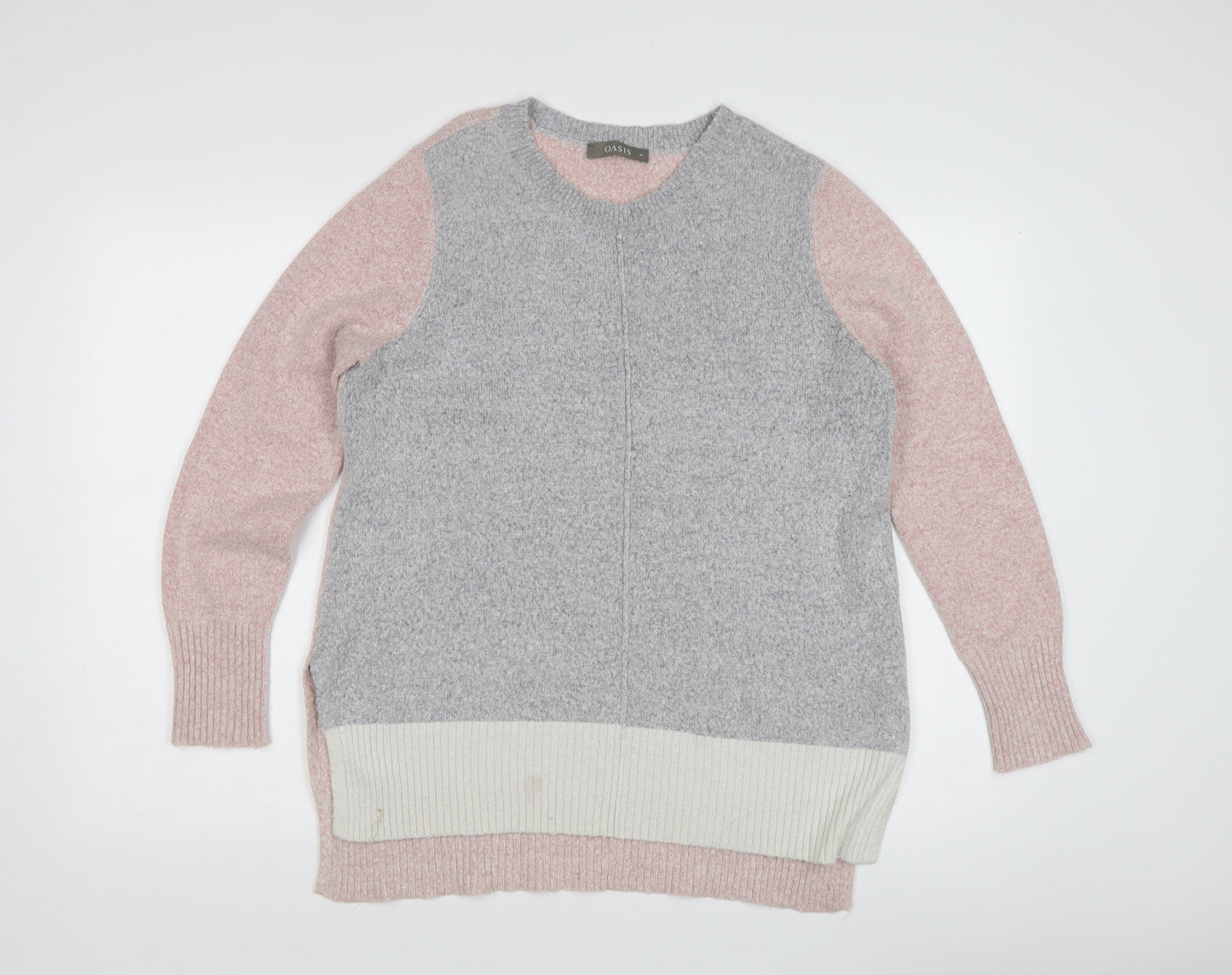 Womens UK Size M Oasis Multicoloured Pullover Jumper