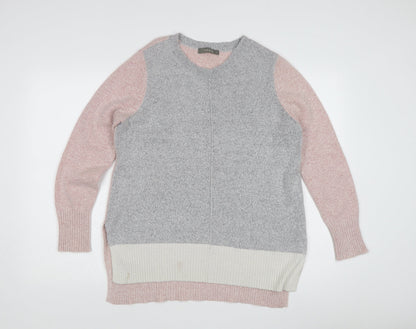Womens UK Size M Oasis Multicoloured Pullover Jumper