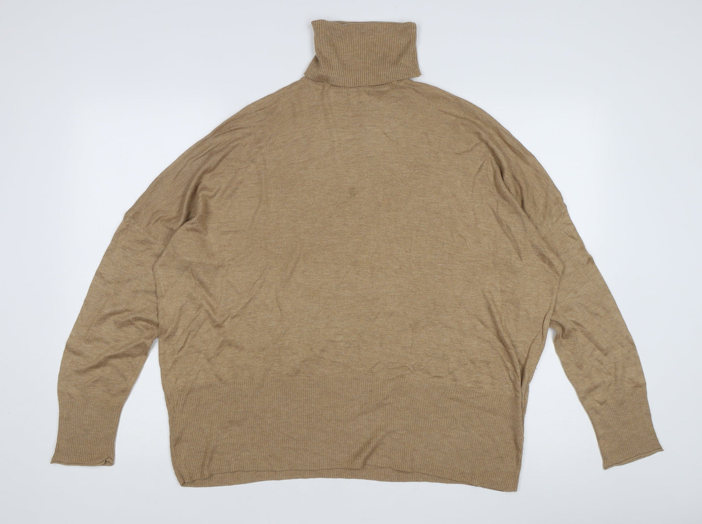 Womens UK Size 16 NEXT Brown Pullover Jumper