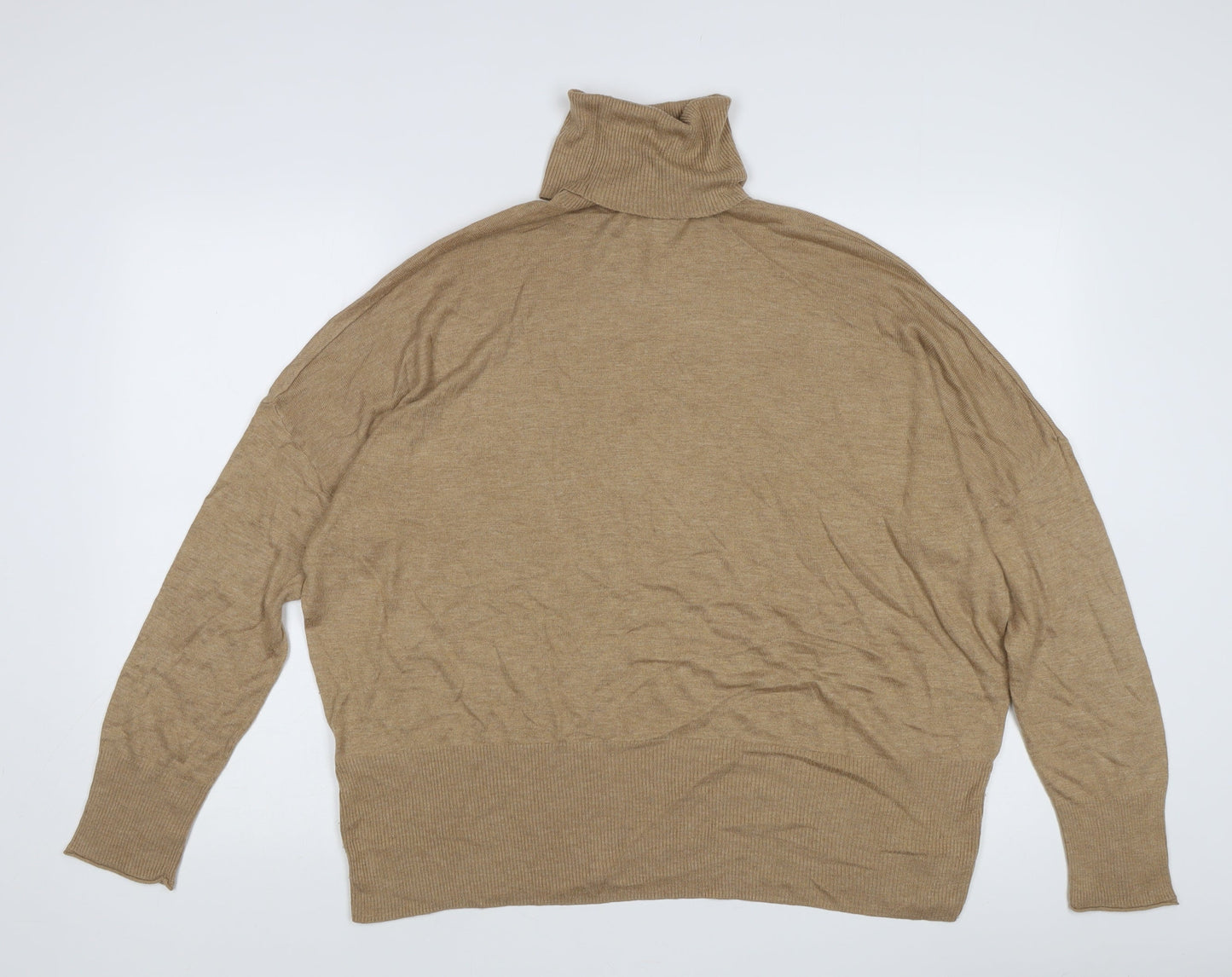 Womens UK Size 16 NEXT Brown Pullover Jumper
