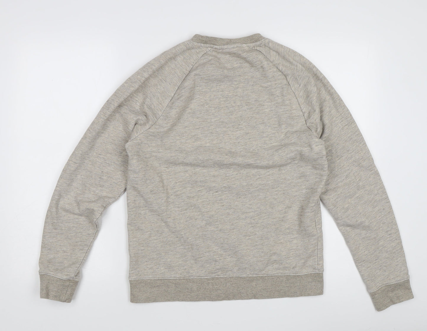 Mens UK Size M H&M Grey Pullover Sweatshirt