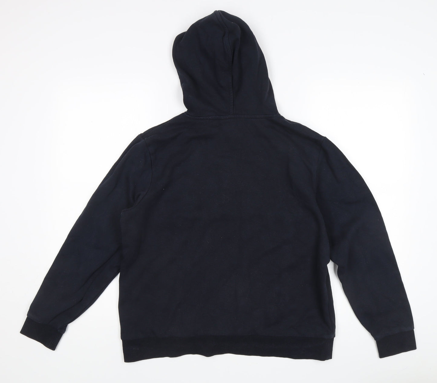 Mens UK Size M Marks and Spencer Black Pullover Hoodie