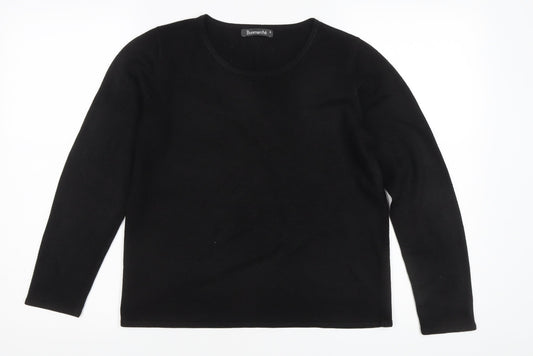 Womens UK Size S Bonmarché Black Pullover Jumper