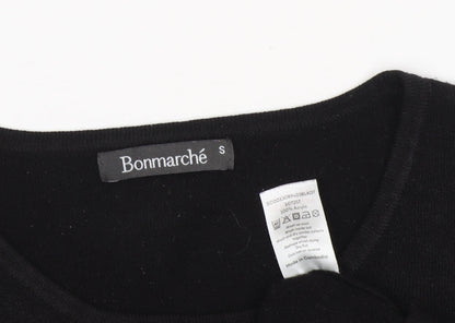Womens UK Size S Bonmarché Black Pullover Jumper