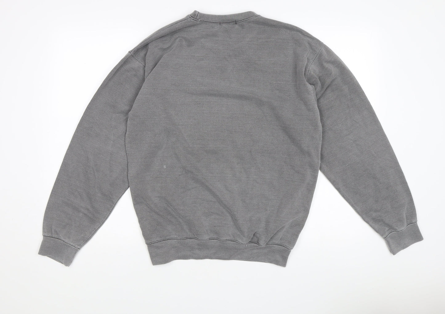 PrettyLittleThing Women’s Grey Knit Pullover Sweatshirt Size S