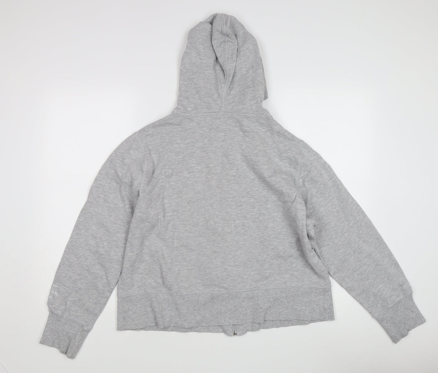 Grey Women's Full Zip Hoodie - Size Regular, Casual Comfort