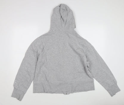 Grey Women's Full Zip Hoodie - Size Regular, Casual Comfort