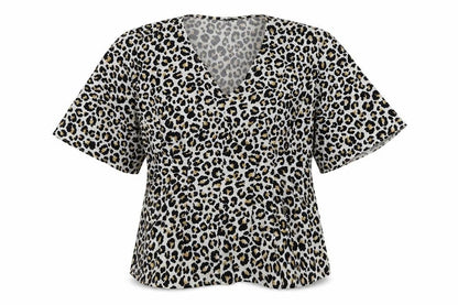 Womens UK Size 10 Peacocks Multicoloured  Blouse