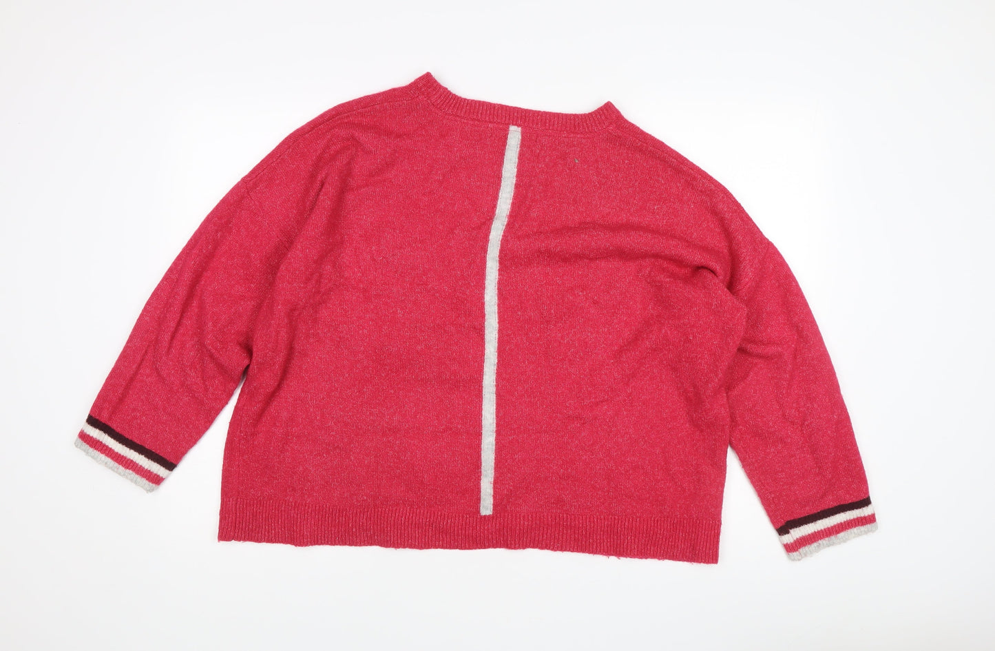 Womens UK Size L NEXT Red Jumper Jumper