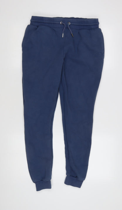 River Island Men's Blue Joggers, Size M, Casual Style