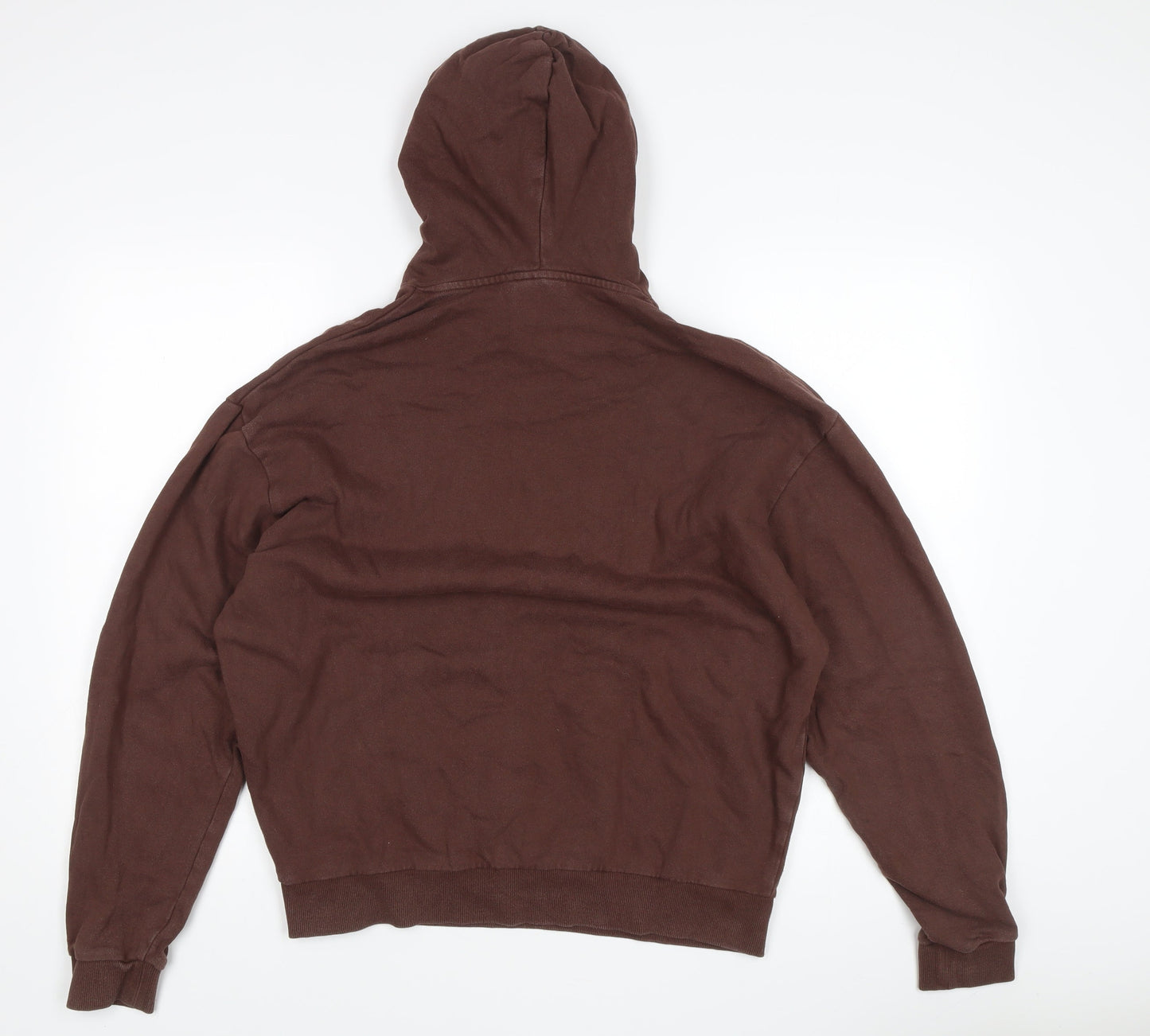 Womens UK Size XS ASOS DESIGN Brown Pullover Hoodie