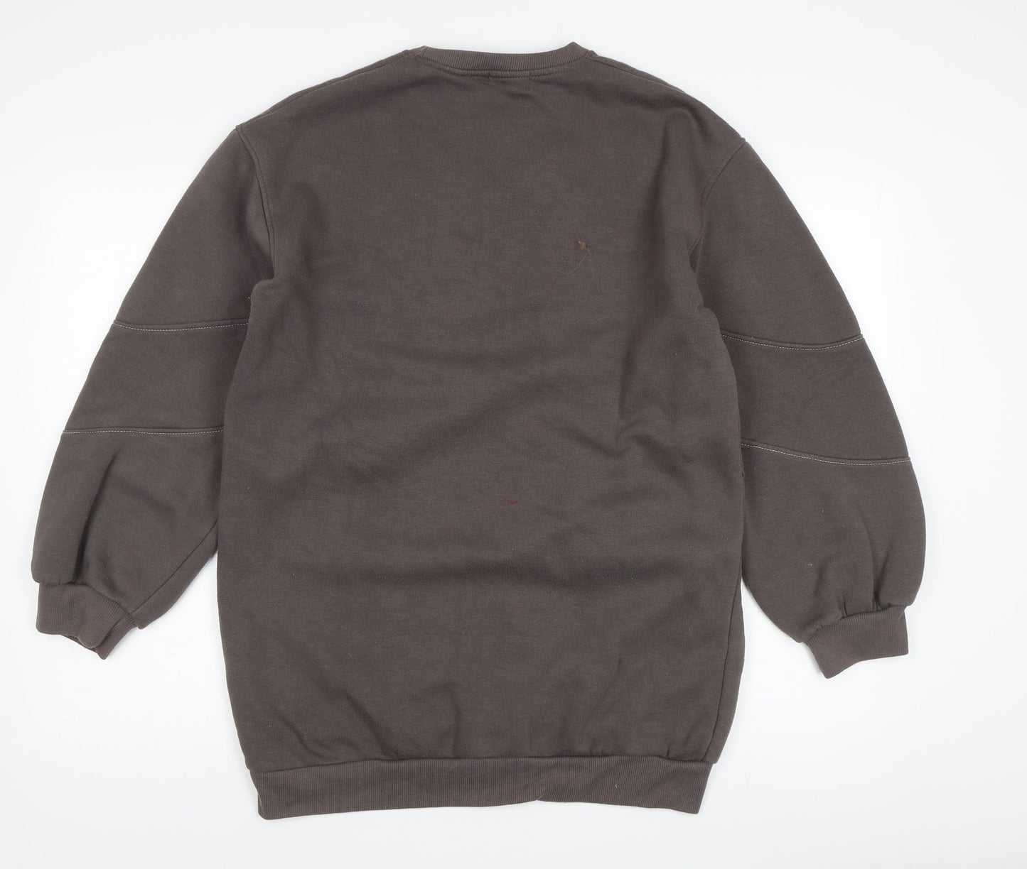 PrettyLittleThing Women's Brown Pullover Sweatshirt Size 8