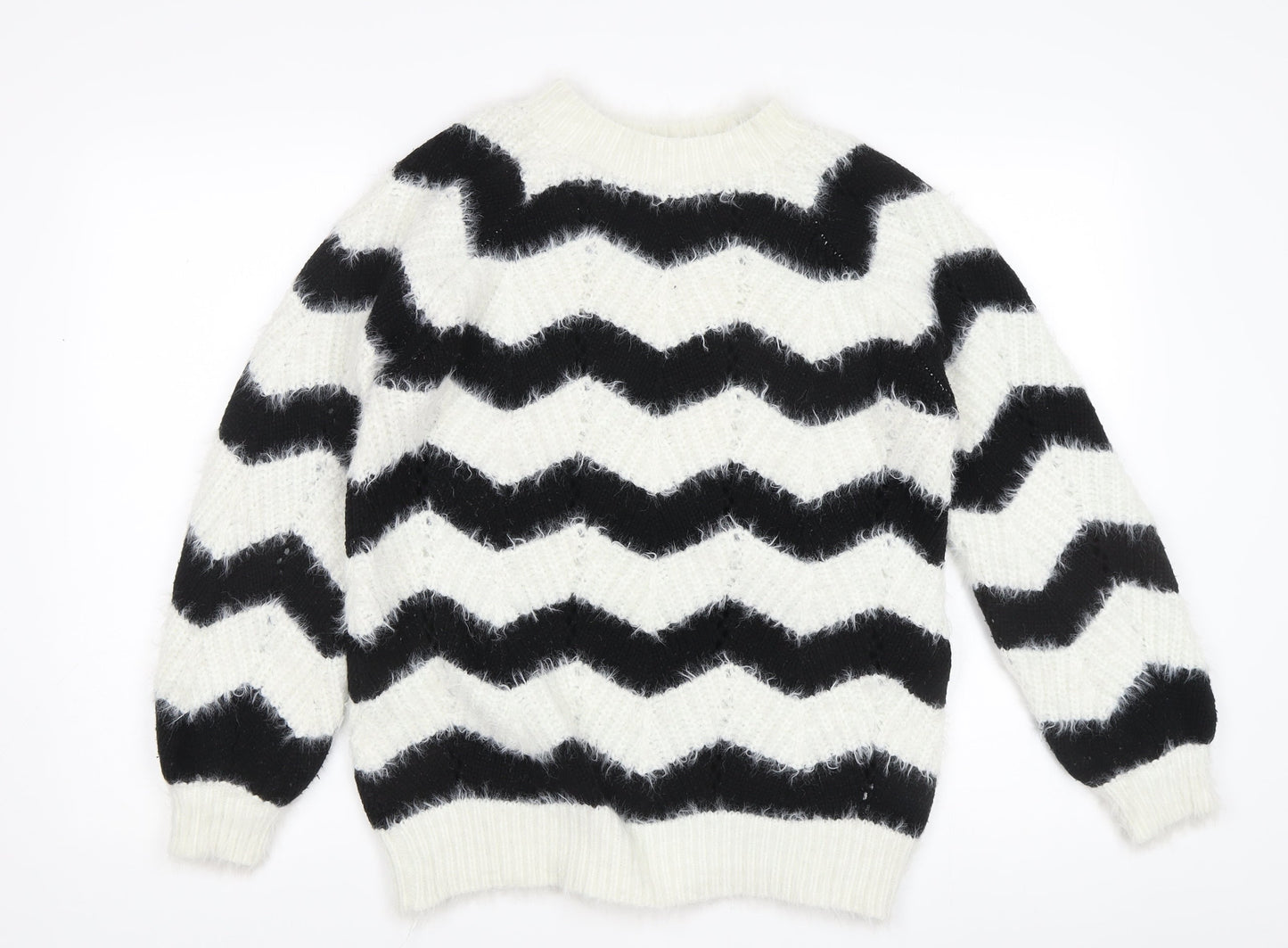 Womens UK Size 12 Simply Be Multicoloured Pullover Jumper