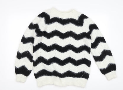 Womens UK Size 12 Simply Be Multicoloured Pullover Jumper