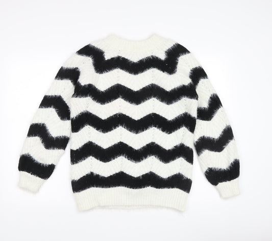 Womens UK Size 12 Simply Be Multicoloured Pullover Jumper