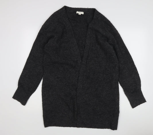 H&M Women's Black XS Cardigan, Wool Blend V-Neck