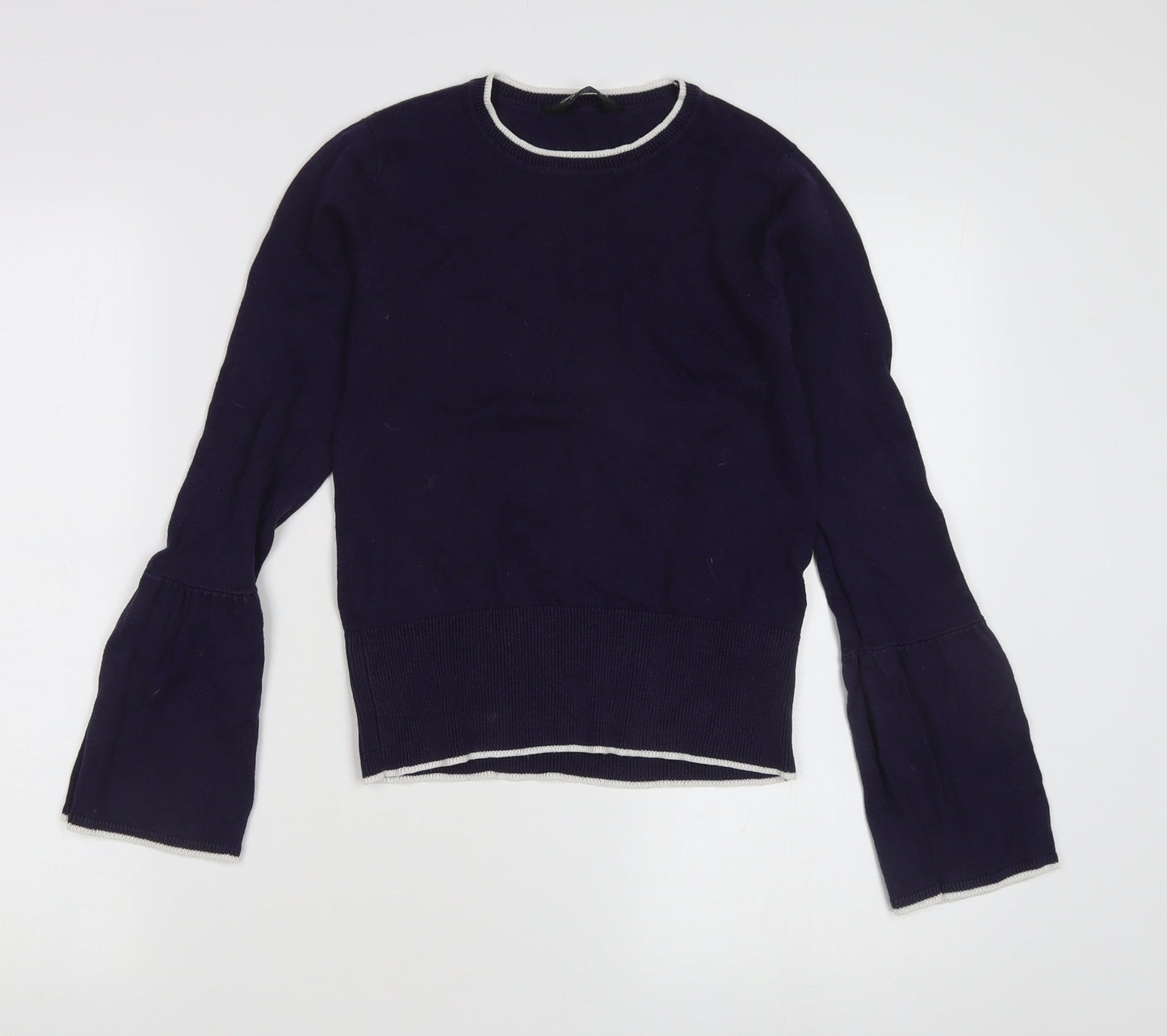 Womens UK Size 8 Miss Selfridge Blue Pullover Jumper