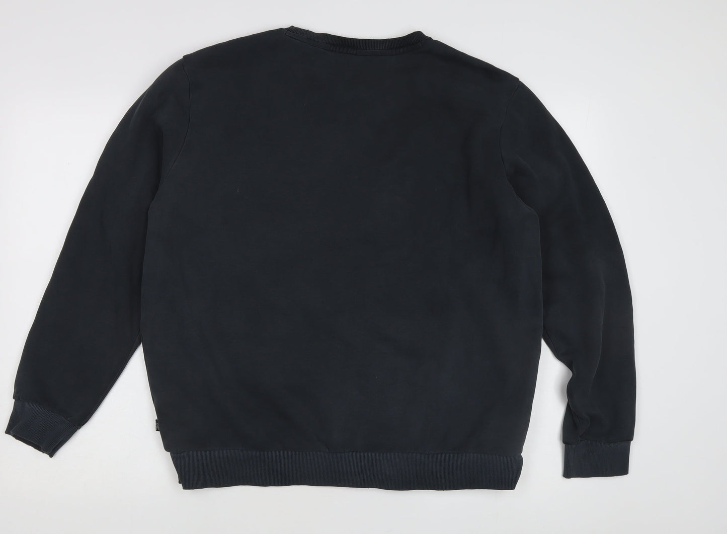 Mens UK Size M PUMA Black Pullover Sweatshirt