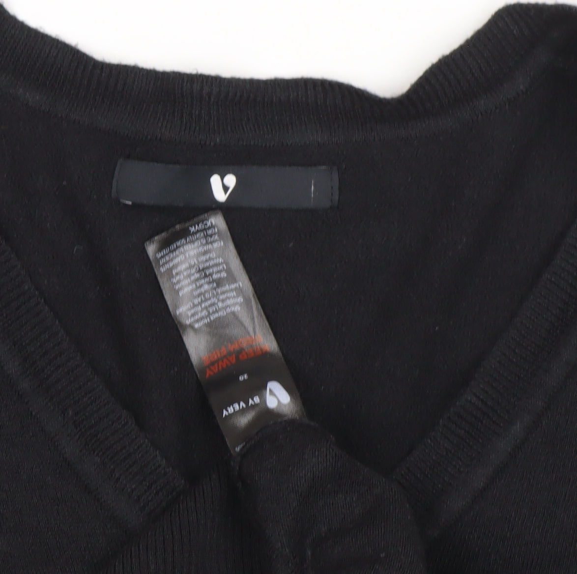 Womens UK Size 20 Very Black Pullover Jumper