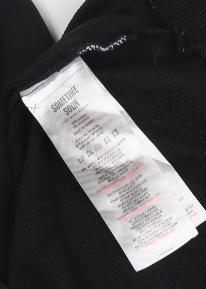 Sometime Soon Men’s Black Pullover Hoodie